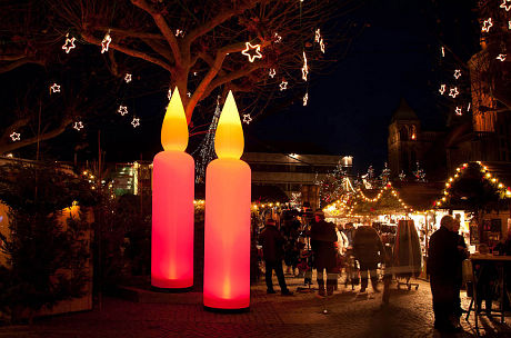 CANDLE A2, Höhe 5,15m, Durchmesser 0,77m